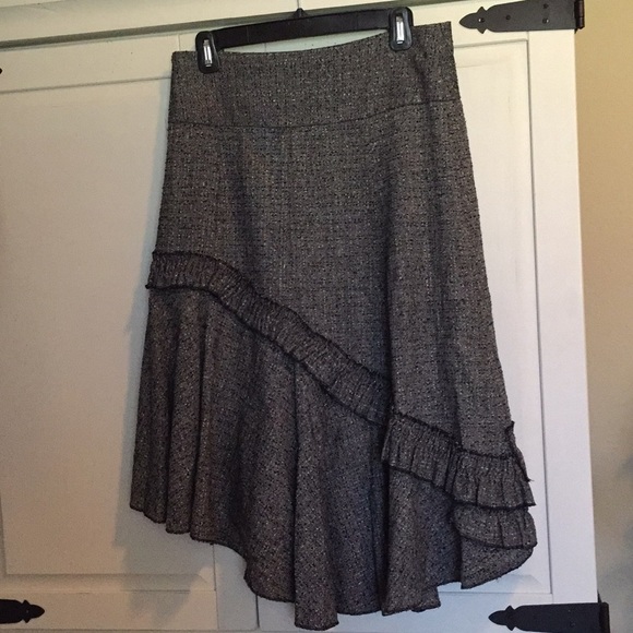 Asymmetrical wool skirt and stylish - Picture 6 of 11